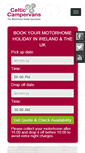Mobile Screenshot of celticcampervans.com